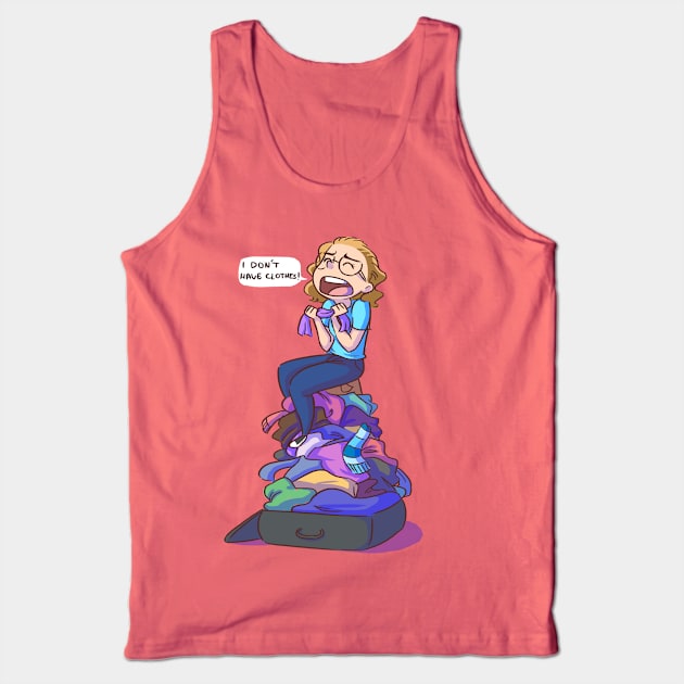 I don't have clothes Tank Top by DanniSketches